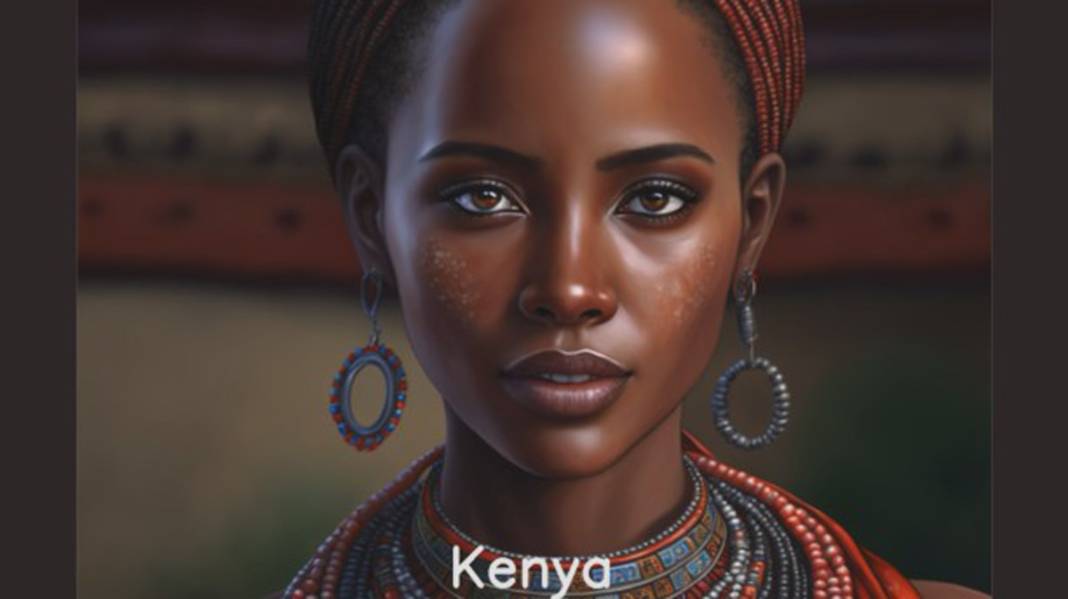 Yapay zekaya "Ülkeler güzel kadınlar olsaydı nasıl görünürlerdi?" diye sordular; işte sonuç! 13